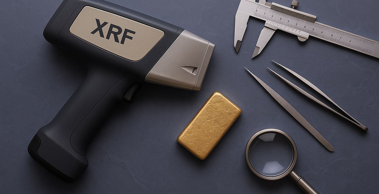appareil xrf m&eacute;taux pr&eacute;cieux pmi identification or titane alliage