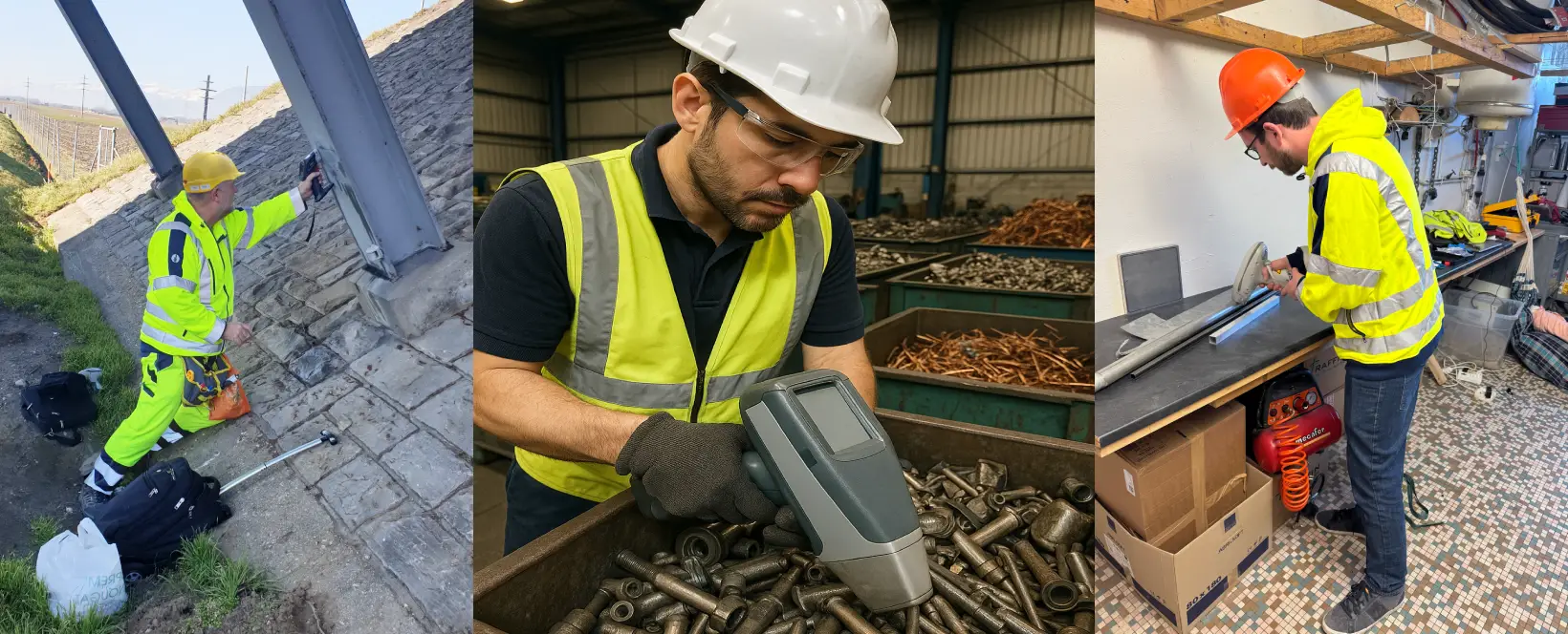 Spectrom&egrave;tre XRF analyse m&eacute;taux
