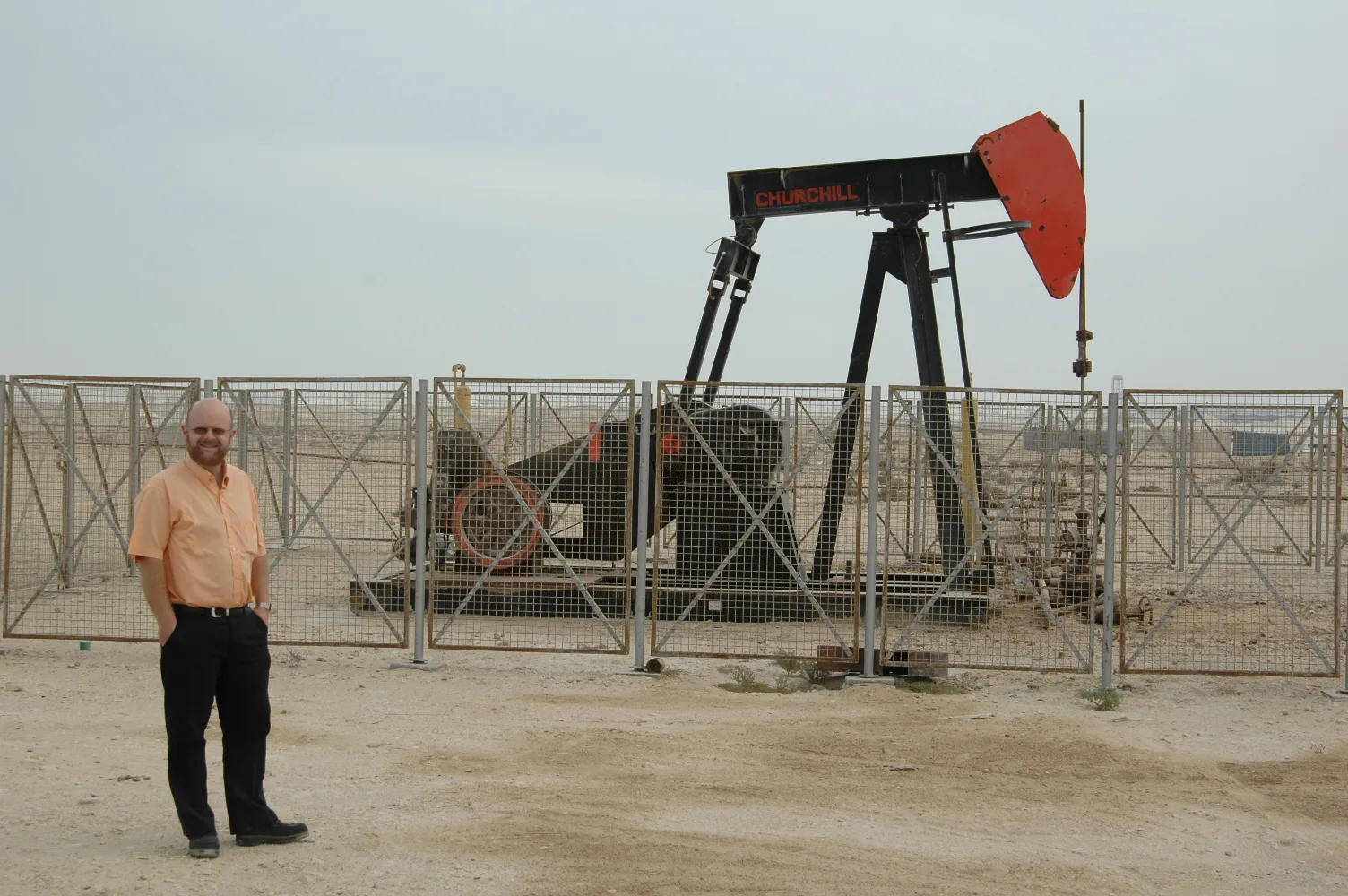 Exploitation de gaz. Bahre&iuml;n.