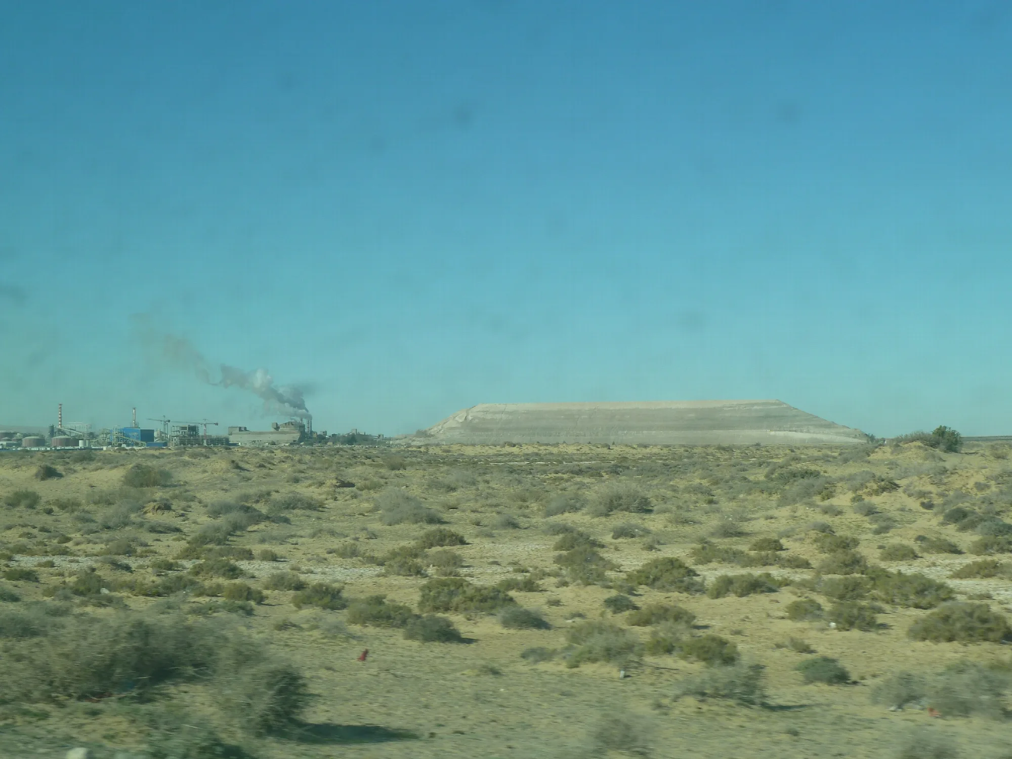Exploitation de phosphate. Tunisie.